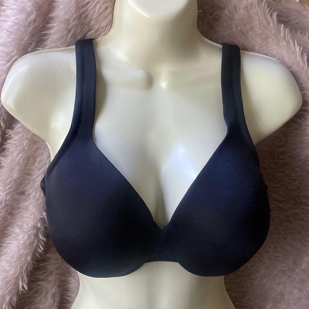 Lane Bryant Bra lightly lined full coverage 46D Black